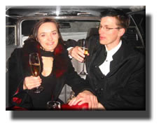 Chicago Anniversary night out limo