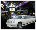 Chicago Escalade SUV party bus limo for wedding, prom, birthday